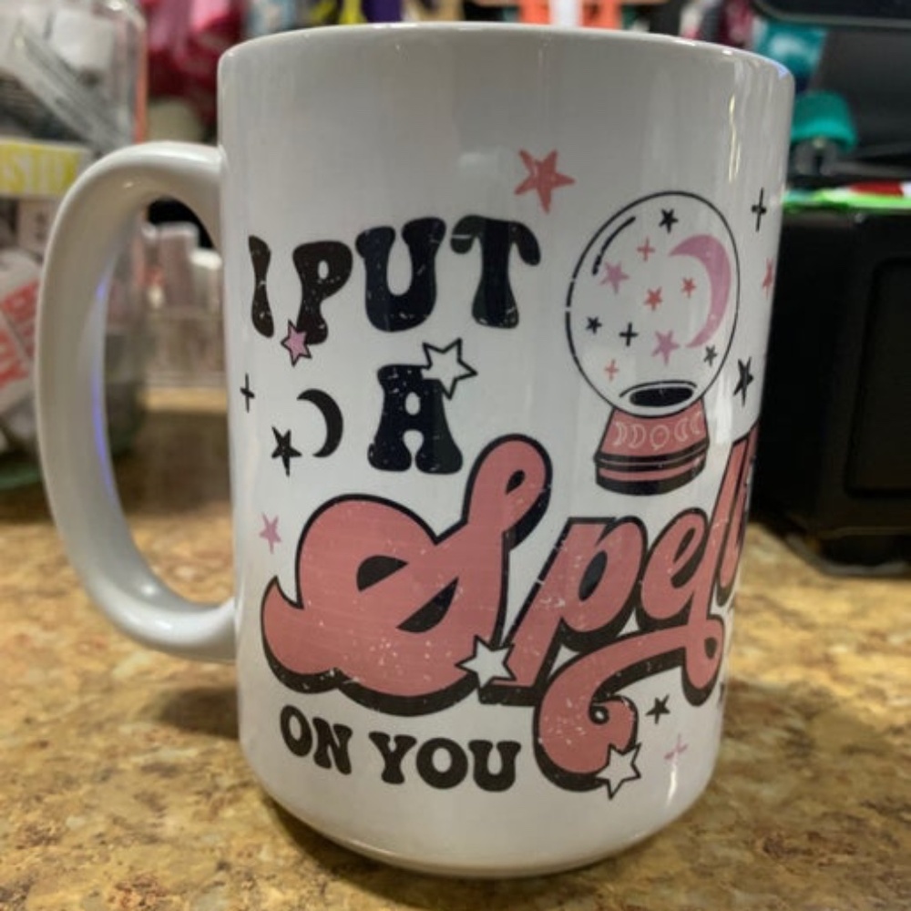 I Put A Spell on You 15 oz Mug - NEW WITH TAGS